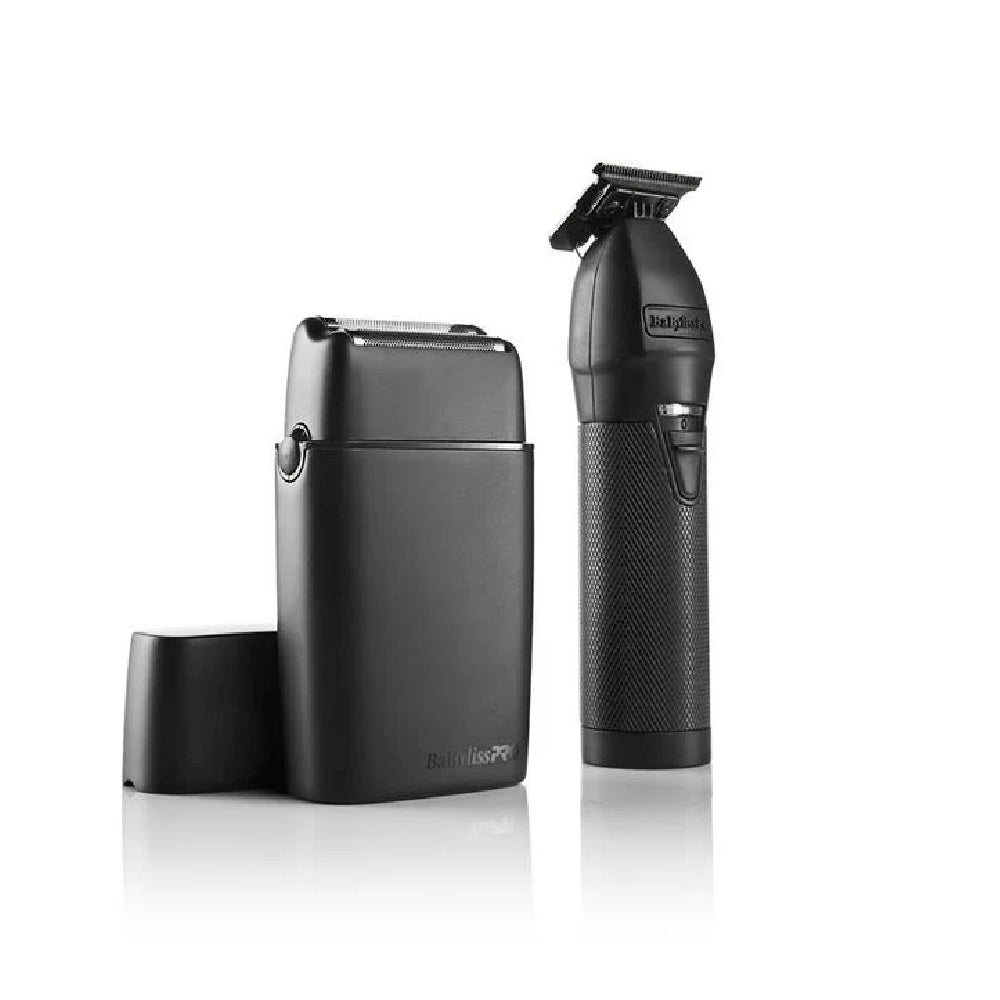 Babyliss Pro LimitedFX Matte Black Trimmer, Double-Foil Shaver, and Clipper (Combo)