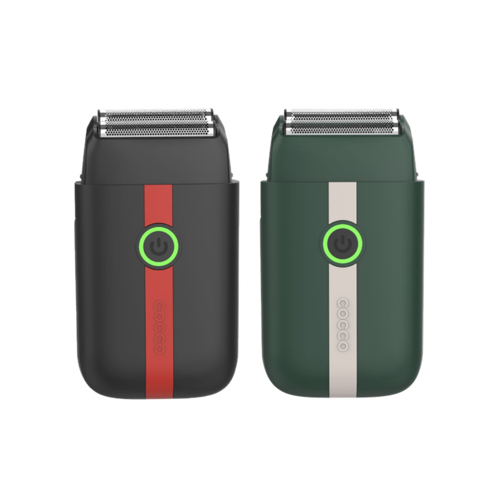 Cocco Veloce Lite Foil Shaver (Black & Red or Green & White)