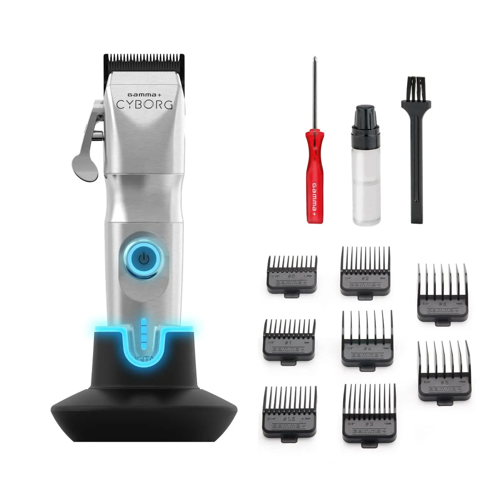 Gamma+ Cyborg Cordless Clipper w/ Digital Brushless Motor (GP604M)
