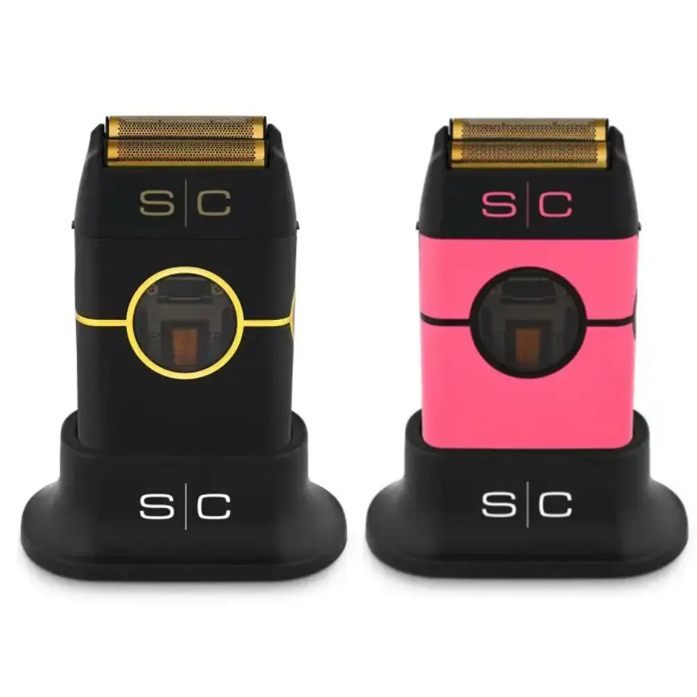 StyleCraft Instinct Metal Double Foil Shaver w/ IN2 Vector Motor & Intuitive Torque Control (SC807)